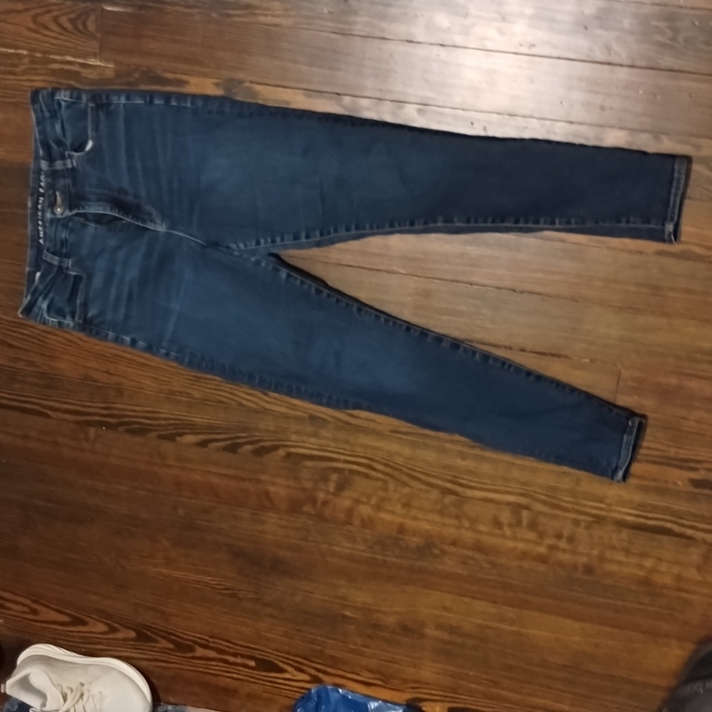 American eagle super high rise curvy jeggings size 10